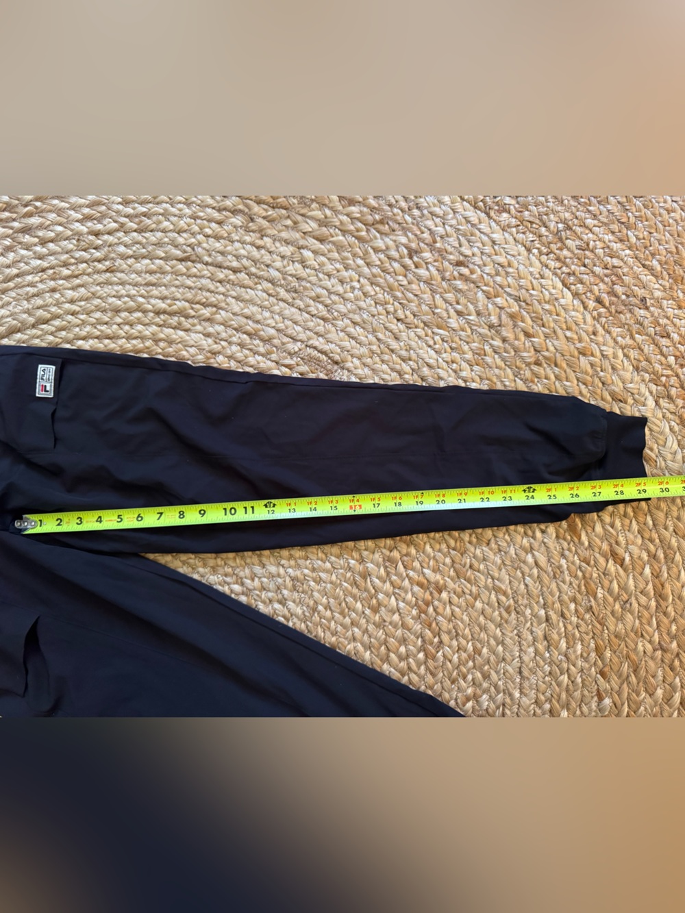 Fila Kids Black Jogger Pants XXL 18/20 Athletic Track Pants Youth Unisex - Picture 9 of 9